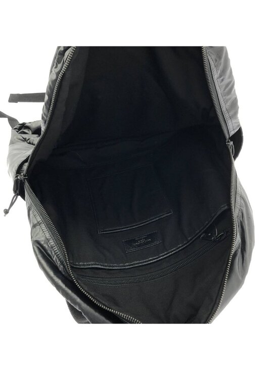 Saint Laurent Nuxx Nylon Backpack Logo Print Day Black main image 5